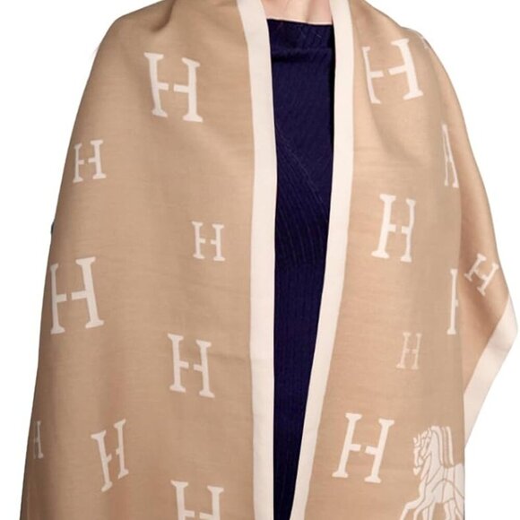 Scarfs for Women Pashmina Silky Shawl Wrap for Evening Dressing Blanket Open Fro - Picture 2 of 6